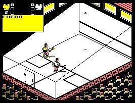 Pantallazo de Jahangir Khan World Championship Squash para Amstrad CPC