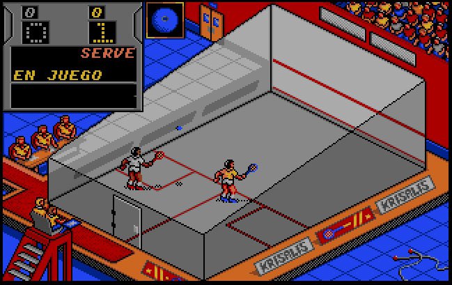 Pantallazo de Jahangir Khan's World Champion Squash para Atari ST