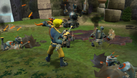 Pantallazo de Jak and Daxter: The Lost Frontier para PSP