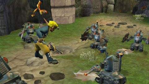 Pantallazo de Jak and Daxter: The Lost Frontier para PSP