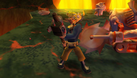 Pantallazo de Jak and Daxter: The Lost Frontier para PSP