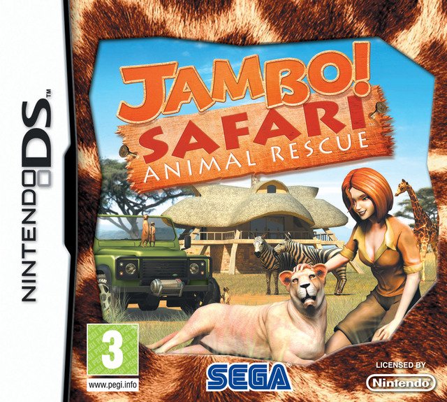 Caratula de Jambo! Safari Animal Rescue para Nintendo DS