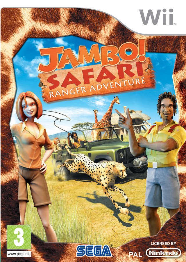 Caratula de Jambo! Safari Ranger Adventure para Wii