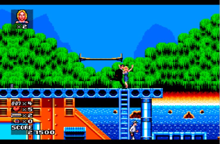 Pantallazo de James Bond 007: The Duel para Sega Megadrive