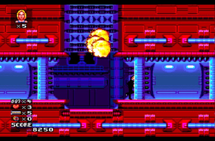 Pantallazo de James Bond 007: The Duel para Sega Megadrive