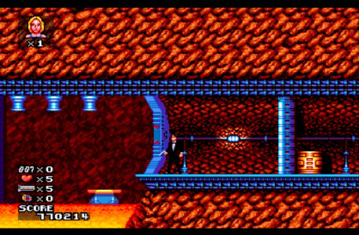 Pantallazo de James Bond 007: The Duel para Sega Megadrive