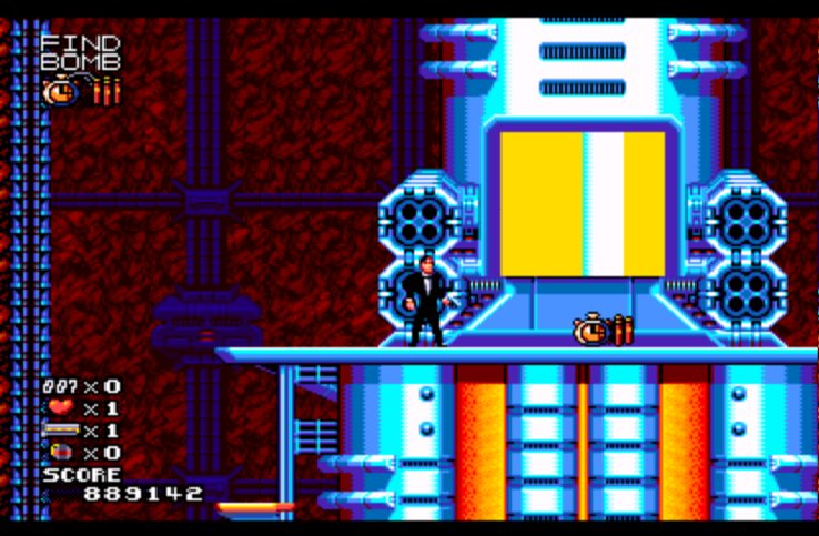 Pantallazo de James Bond 007: The Duel para Sega Megadrive