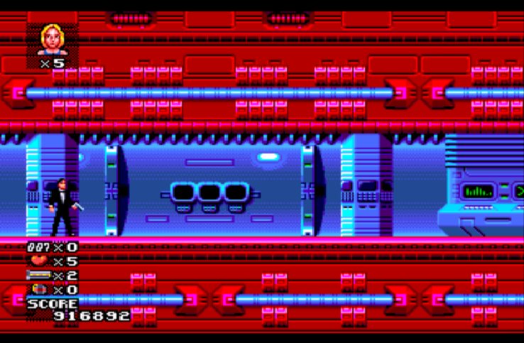 Pantallazo de James Bond 007: The Duel para Sega Megadrive