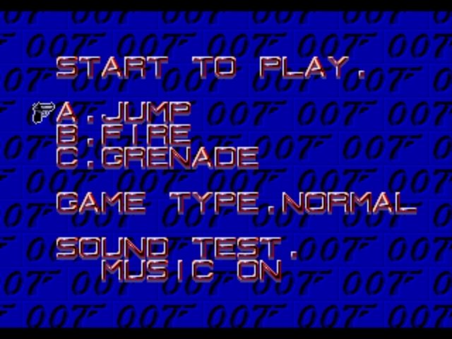 Pantallazo de James Bond 007: The Duel para Sega Megadrive