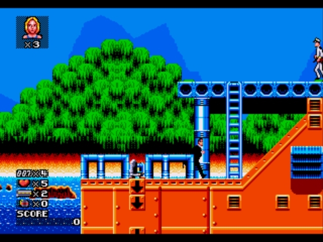 Pantallazo de James Bond 007: The Duel para Sega Megadrive
