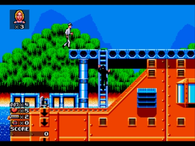 Pantallazo de James Bond 007: The Duel para Sega Megadrive