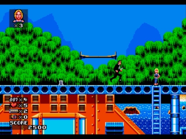 Pantallazo de James Bond 007: The Duel para Sega Megadrive
