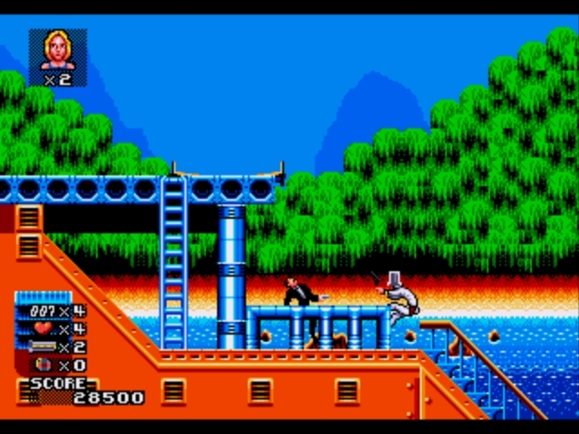 Pantallazo de James Bond 007: The Duel para Sega Megadrive