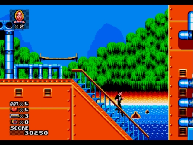 Pantallazo de James Bond 007: The Duel para Sega Megadrive
