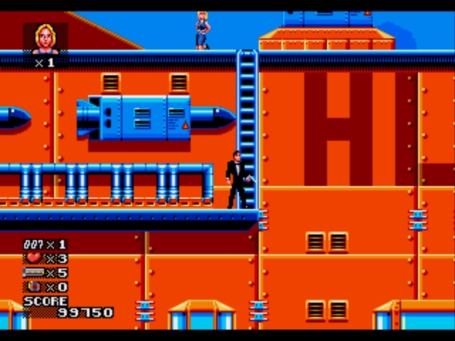 Pantallazo de James Bond 007: The Duel para Sega Megadrive