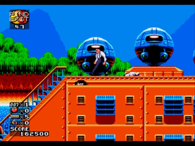 Pantallazo de James Bond 007: The Duel para Sega Megadrive