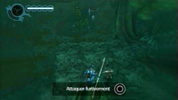 Pantallazo de James Camerons Avatar: The Game para PSP