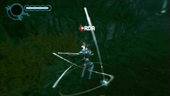 Pantallazo de James Camerons Avatar: The Game para PSP