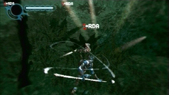 Pantallazo de James Camerons Avatar: The Game para PSP