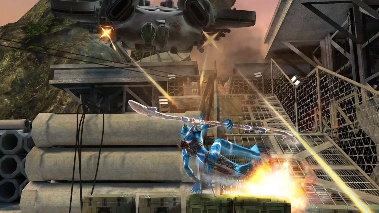 Pantallazo de James Camerons Avatar: The Game para Wii