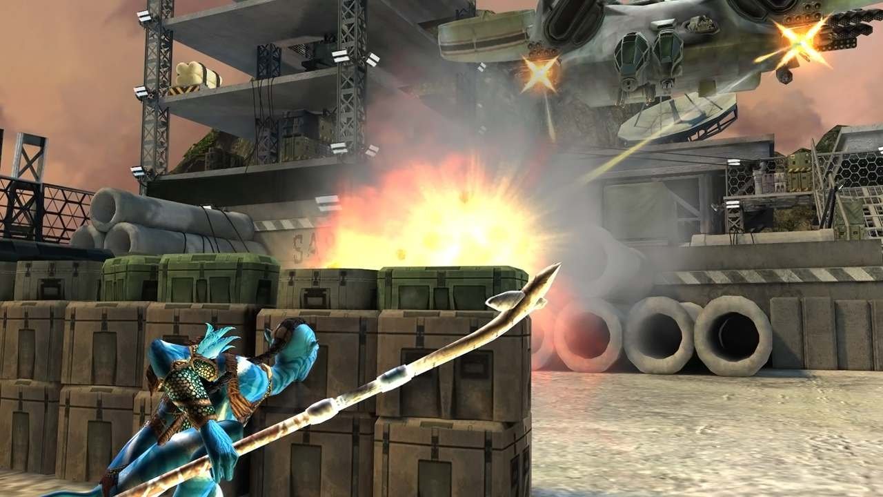 Pantallazo de James Camerons Avatar: The Game para Wii