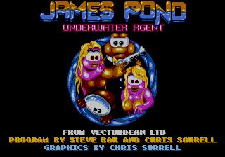 Pantallazo de James Pond: Underwater Agent para Sega Megadrive