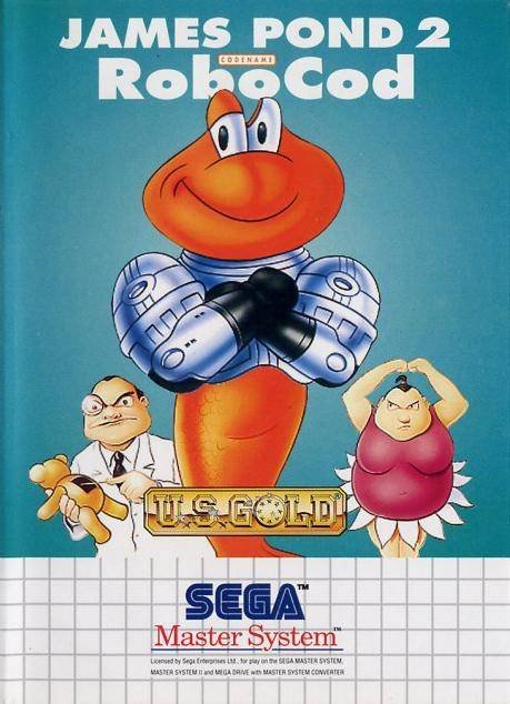 Caratula de James Pond 2: Codename: Robocod para Sega Master System