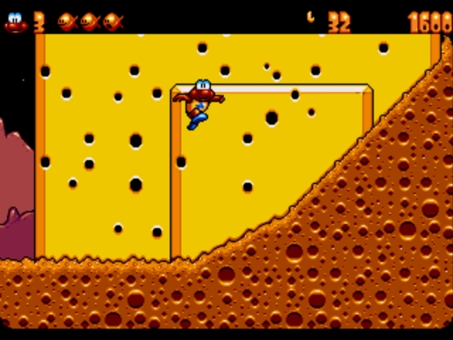 Pantallazo de James Pond 3: Operation Starfish para Sega Megadrive