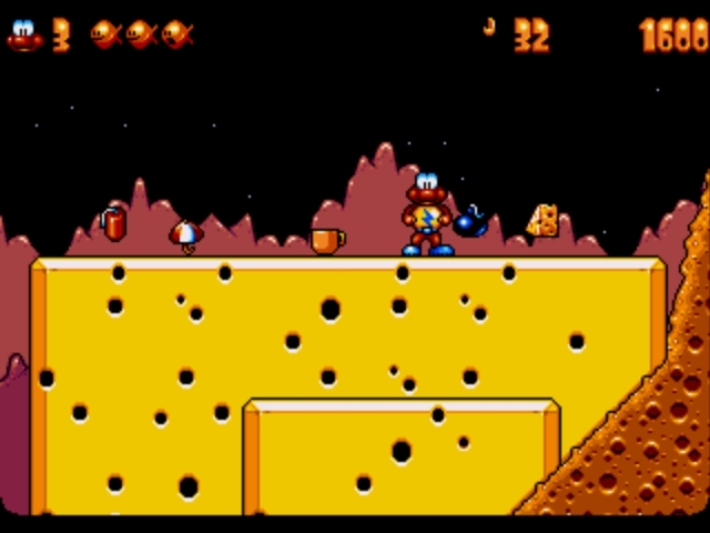 Pantallazo de James Pond 3: Operation Starfish para Sega Megadrive