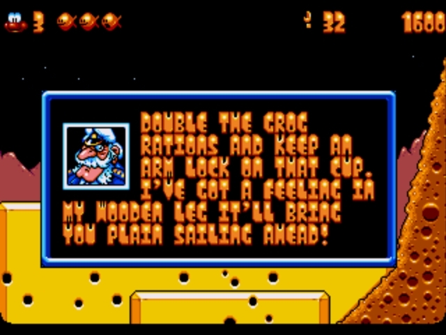 Pantallazo de James Pond 3: Operation Starfish para Sega Megadrive