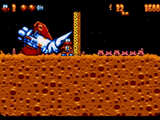 Pantallazo de James Pond 3: Operation Starfish para Sega Megadrive