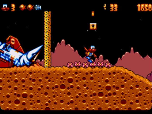Pantallazo de James Pond 3: Operation Starfish para Sega Megadrive