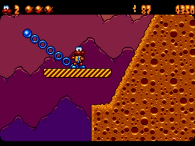 Pantallazo de James Pond 3: Operation Starfish para Sega Megadrive