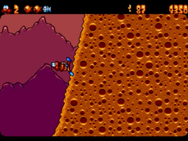 Pantallazo de James Pond 3: Operation Starfish para Sega Megadrive