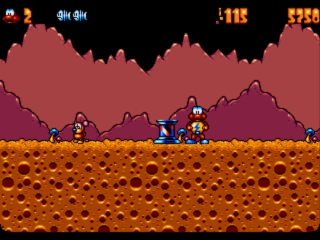 Pantallazo de James Pond 3: Operation Starfish para Sega Megadrive