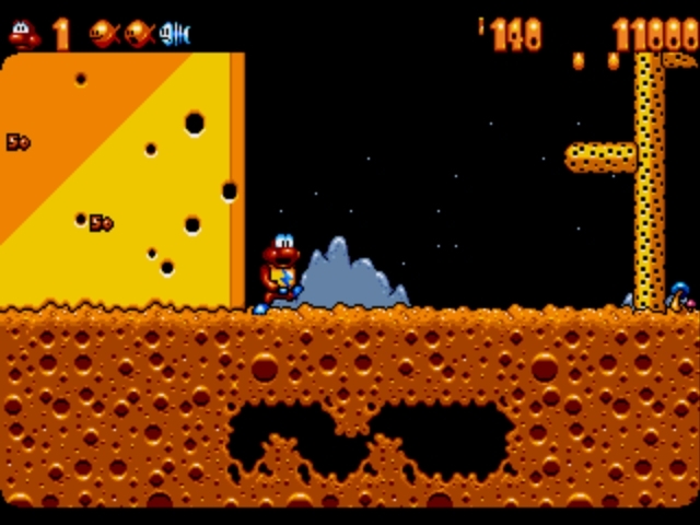Pantallazo de James Pond 3: Operation Starfish para Sega Megadrive
