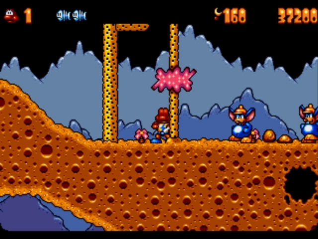 Pantallazo de James Pond 3: Operation Starfish para Sega Megadrive