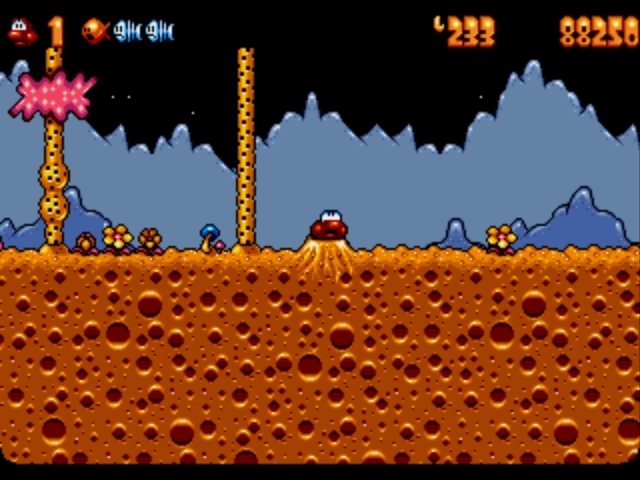 Pantallazo de James Pond 3: Operation Starfish para Sega Megadrive
