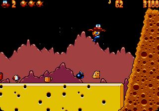Pantallazo de James Pond 3: Operation Starfish para Sega Megadrive