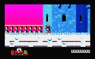 Pantallazo de James Pond II: Codename Robocod para Atari ST