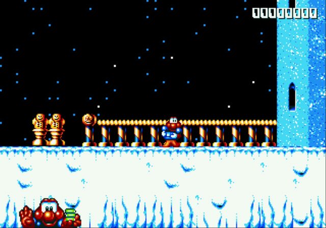 Pantallazo de James Pond II -- Codename: RoboCod para Sega Megadrive