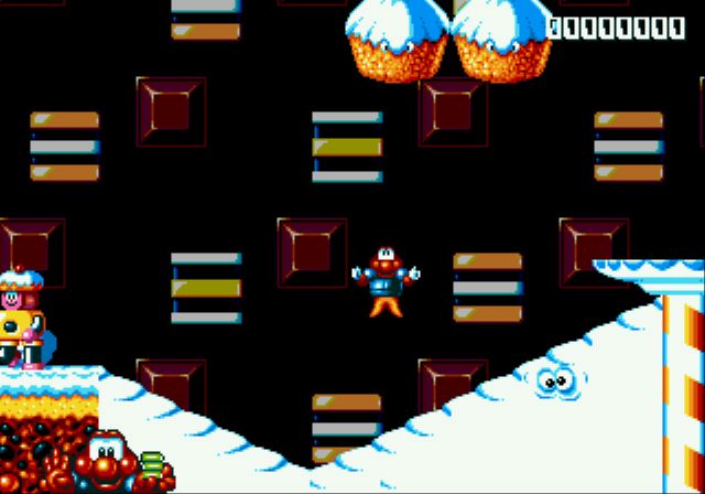 Pantallazo de James Pond II -- Codename: RoboCod para Sega Megadrive
