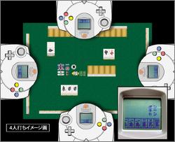 Pantallazo de Japan Pro Mahjong League Ranking Edition para Dreamcast