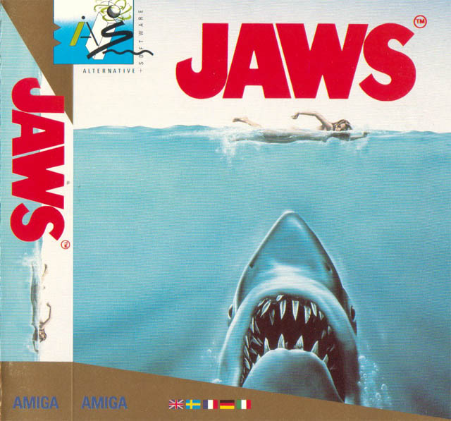 Caratula de Jaws: The Computer Game para Amiga