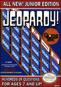 Caratula de Jeopardy! Junior Edition para Nintendo (NES)