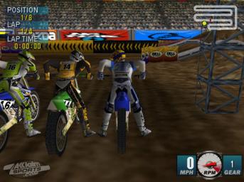 Pantallazo de Jeremy McGrath Supercross 2000 para Dreamcast