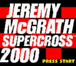 Pantallazo de Jeremy McGrath Supercross 2000 para Game Boy Color
