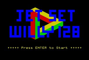 Pantallazo de Jet Set Willy 128K para Spectrum