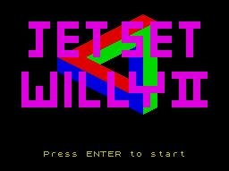 Pantallazo de Jet Set Willy 2: The Final Frontier para Spectrum