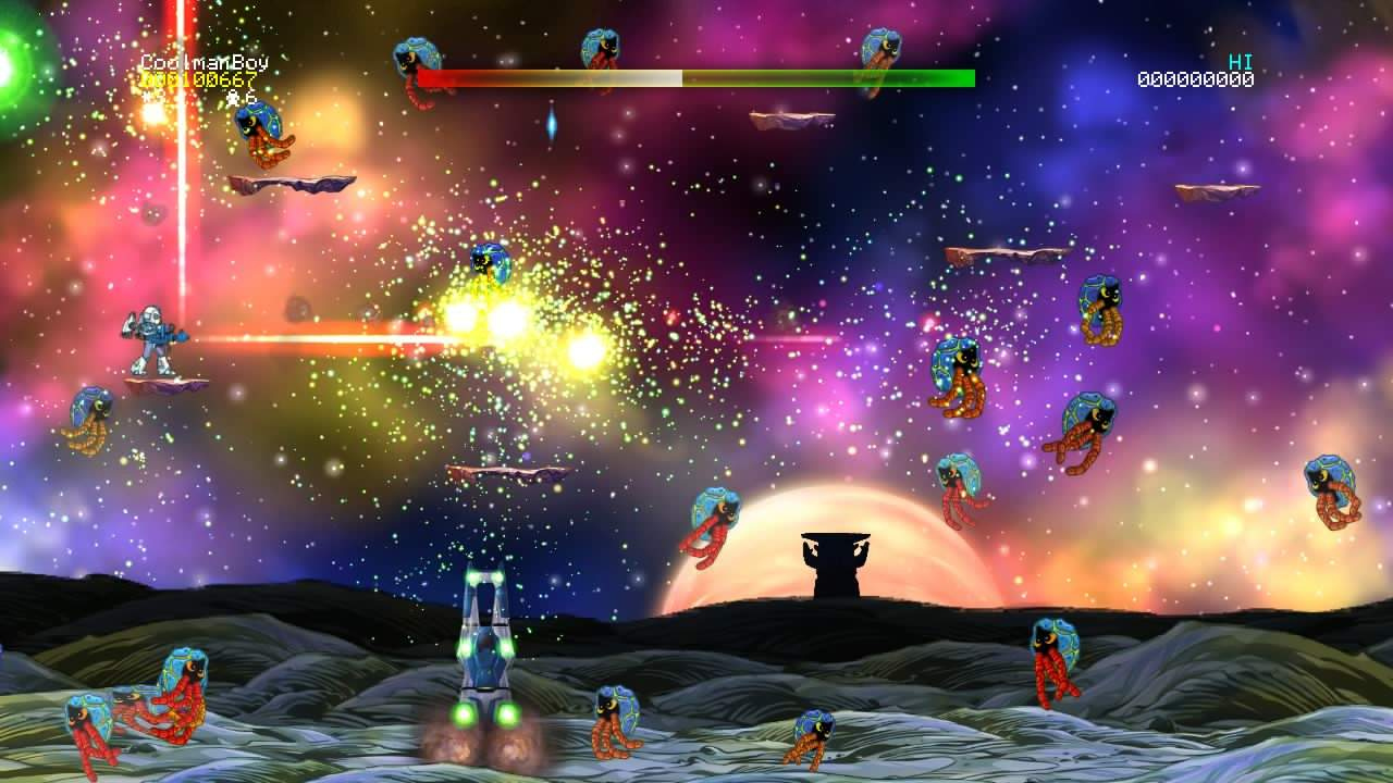 Pantallazo de Jetpac Refuelled (Xbox Live Arcade) para Xbox 360